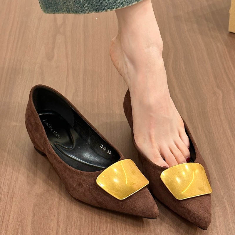 Women Low Heel Pumps Pointed T - đánh giá và giá Women'S Fashion Shoes