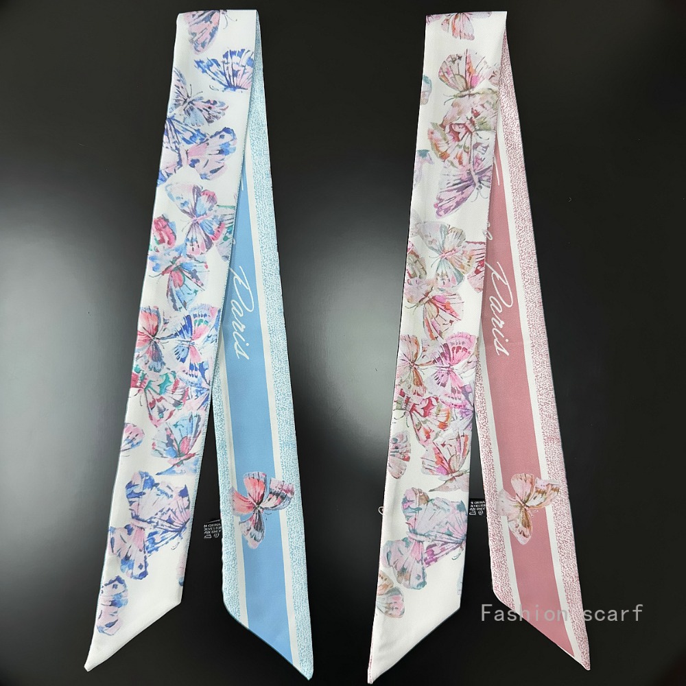 Lightweight Floral Scarf Women - đánh giá và giá Women Fashion Necktie