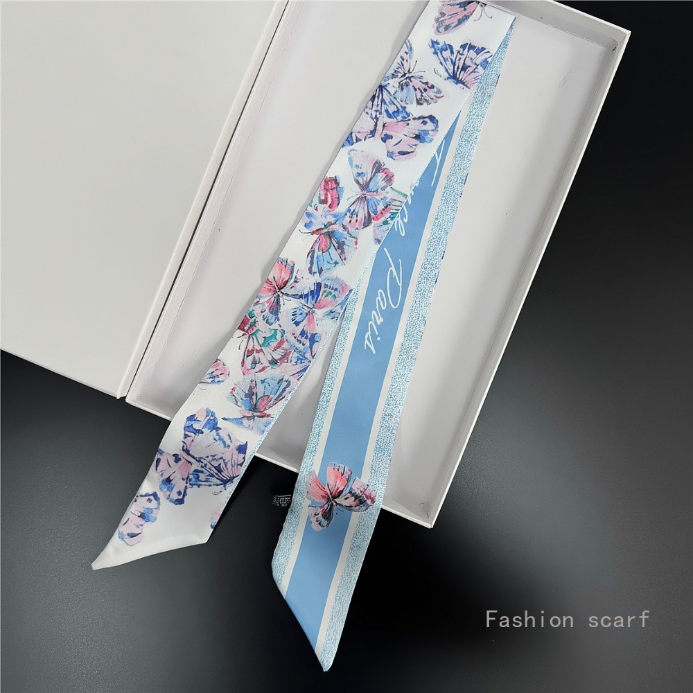 Lightweight Floral Scarf Women - đánh giá và giá Women Fashion Necktie