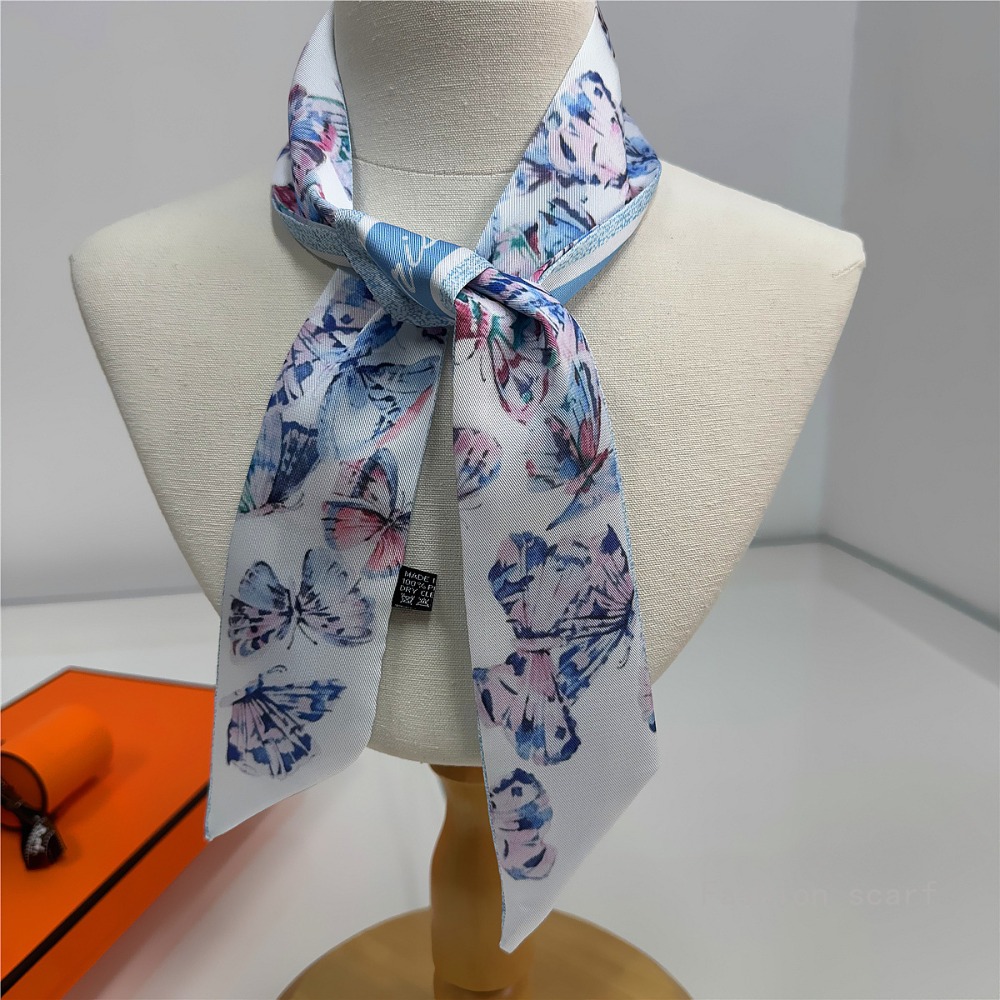 Lightweight Floral Scarf Women - đánh giá và giá Women Fashion Necktie