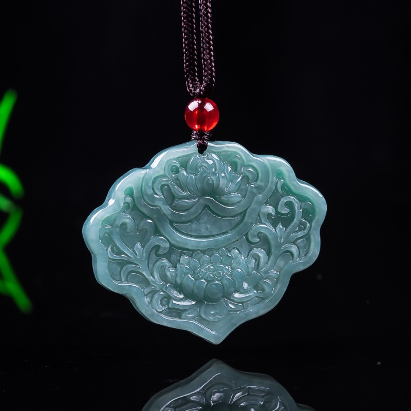 Real Burmese A Emerald Jade Bl - đánh giá và giá Women'S Fashion Jewellery
