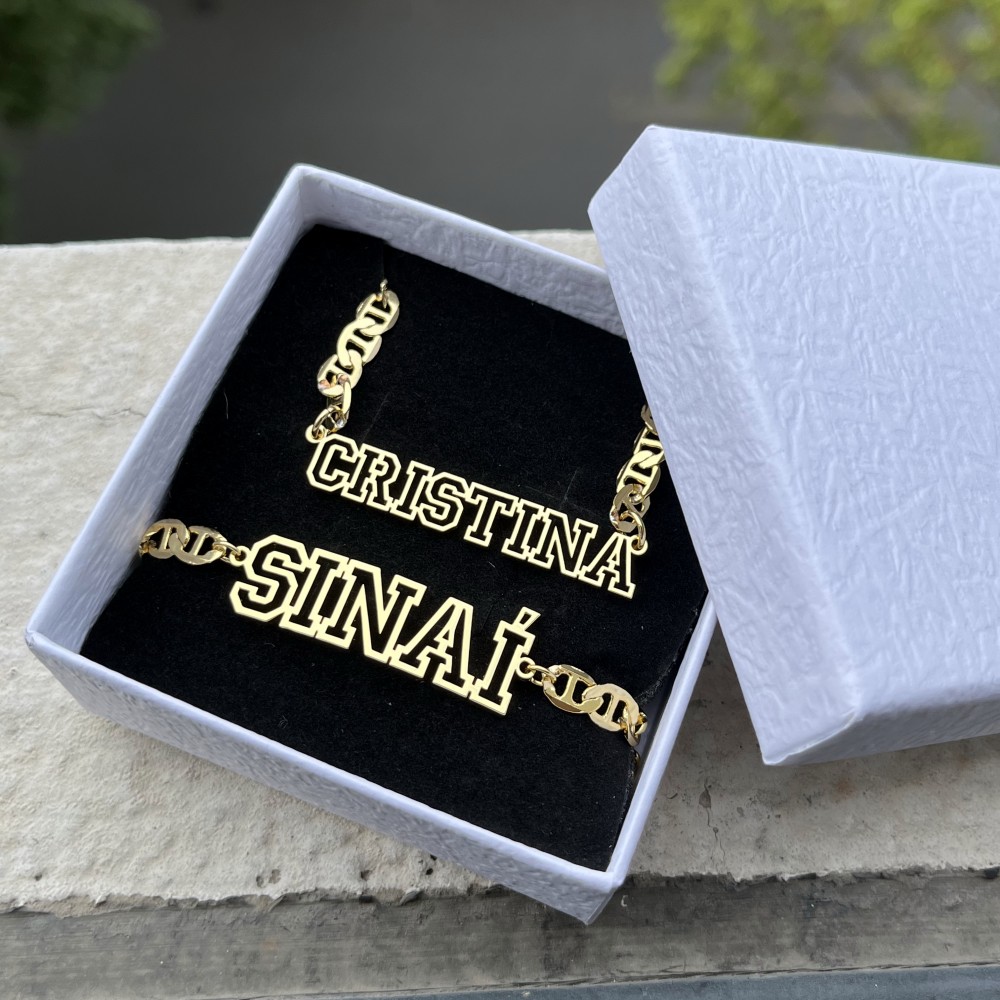 DUOYING Custom Name Hollow Nec - đánh giá và giá Women Fashion Names