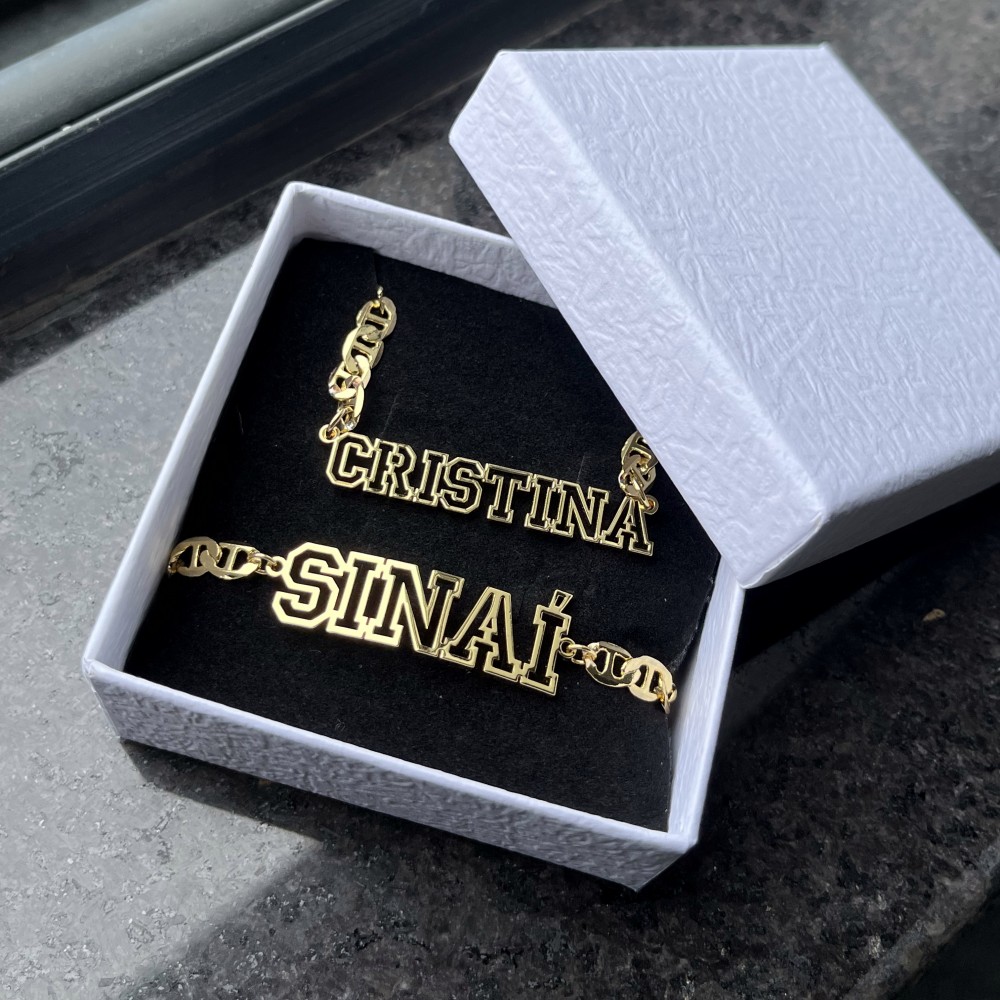 DUOYING Custom Name Hollow Nec - đánh giá và giá Women Fashion Names