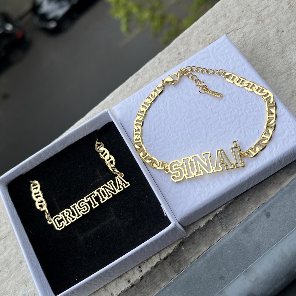 DUOYING Custom Name Hollow Nec - đánh giá và giá Women Fashion Names