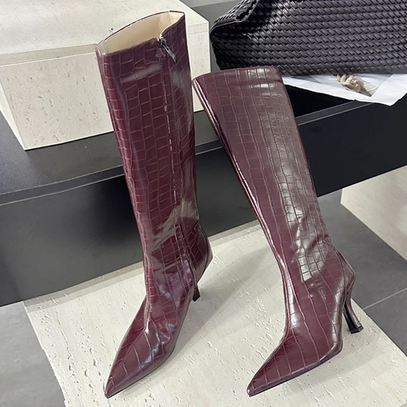 Sexy Lady Black Knee High Boot - đánh giá và giá Women'S Fashion Knee High Boots