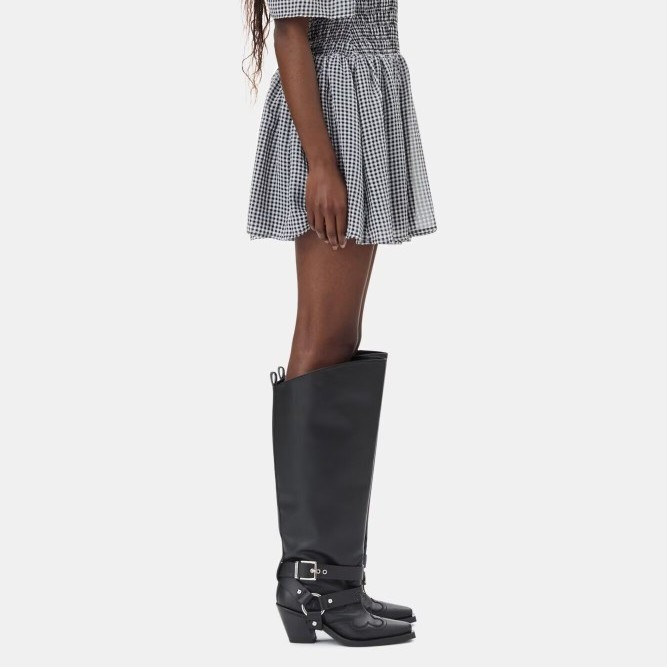 Women's Black Leather Knee Hig - đánh giá và giá Women'S Fashion Knee High Boots