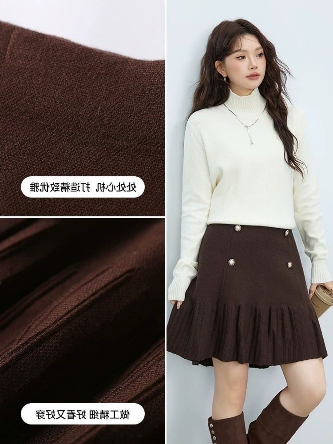 plus Size A-Line  Skirt High W - đánh giá và giá Women Fashion Over The Years