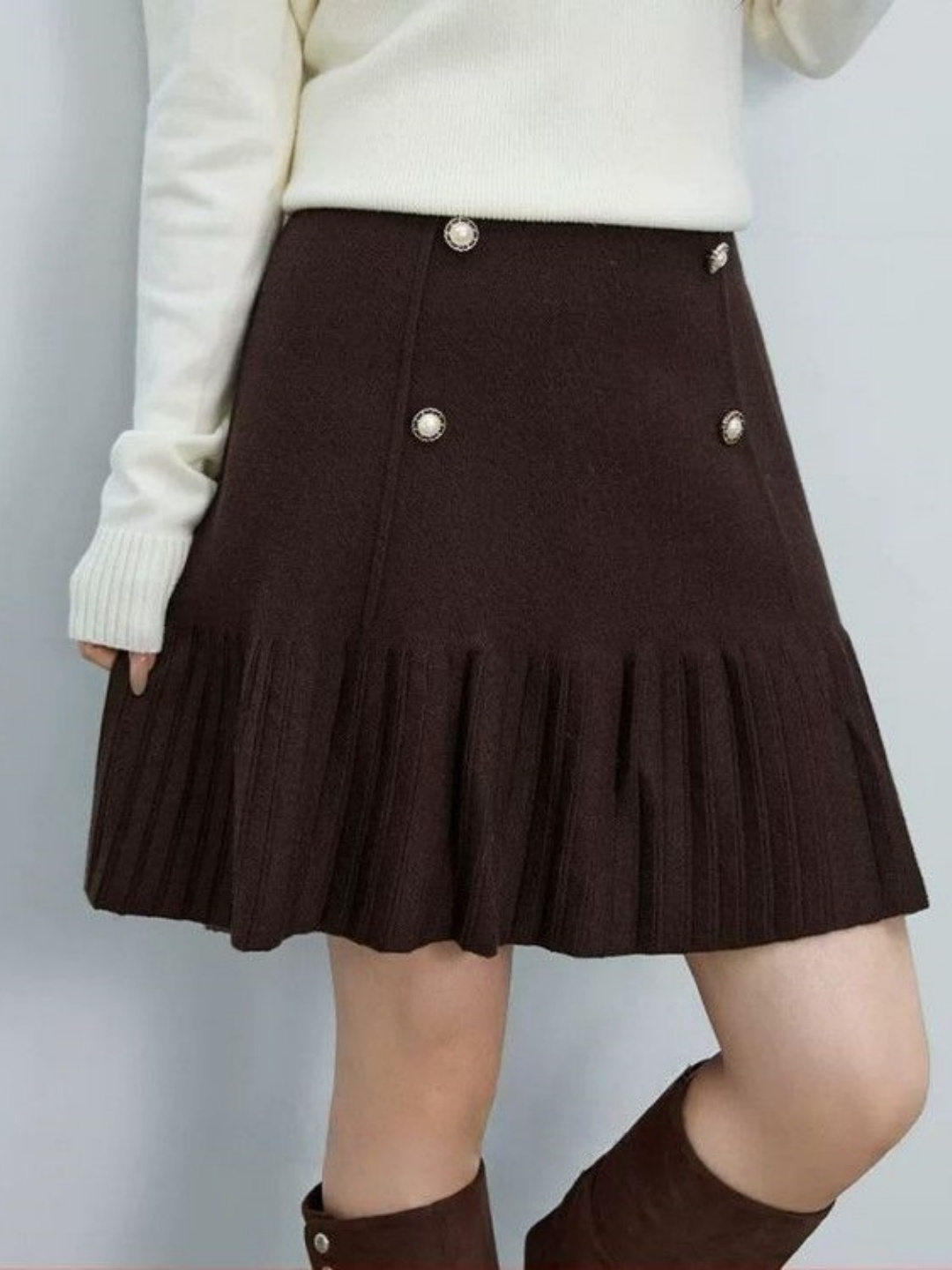 plus Size A-Line  Skirt High W - đánh giá và giá Women Fashion Over The Years